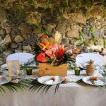 Mariage tropical chic